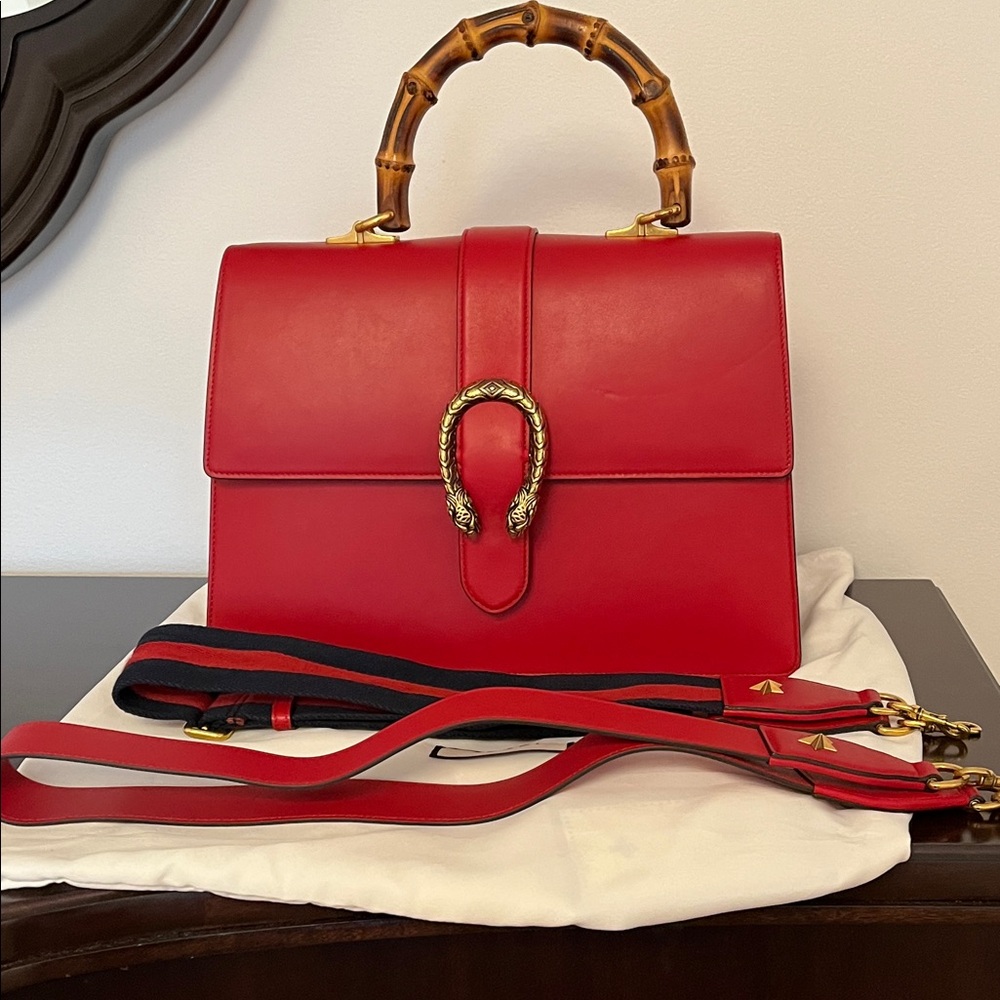 Gucci Dionysus red authentic handbag
